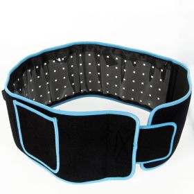 Home Slimming Belt LED Heating Red Light Belt (Option: Blue-US)