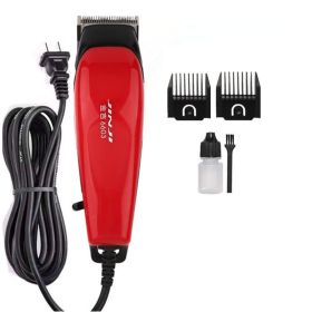 Power-Type Hair Clipper, Adult Electric Hair Clipper, Hair Salon Razor, Electric Clipper, Corded Electric Household Plug-In Tool (Option: B-220vus)