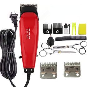 Power-Type Hair Clipper, Adult Electric Hair Clipper, Hair Salon Razor, Electric Clipper, Corded Electric Household Plug-In Tool (Option: P-220vus)