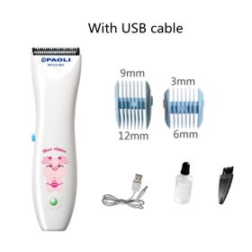 Children's Hair Clippers, Rechargeable Baby Electric Hair Clippers (Option: Two)