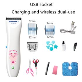 Children's Hair Clippers, Rechargeable Baby Electric Hair Clippers (Option: Six)