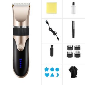 Hair Clipper, Electric Clipper, Rechargeable Electric Clipper (Option: 7style-USB)