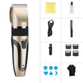 Hair Clipper, Electric Clipper, Rechargeable Electric Clipper (Option: 6style-USB)