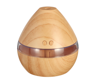 USB LED Aroma Ultrasonic Humidifier 300ML Summer Aromatherapy Essential Oil Air Diffuser Gift (Option: Light wood color)