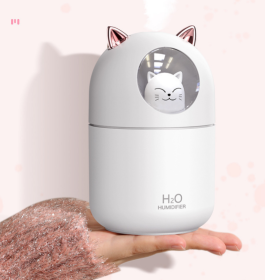 Portable USB Kitty Humidifer (Option: B White)