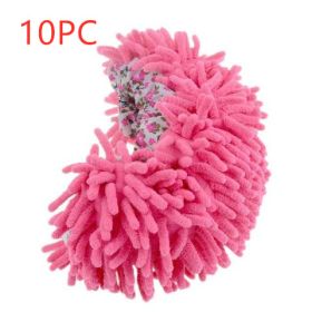 Mop Slippers (Option: 10 pairs-Pink)