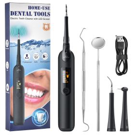 Electric dental scaler (Option: Black set)