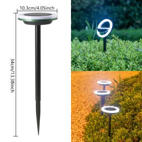 Solar Lawn Light Outdoor Courtyard (Option: White Light)