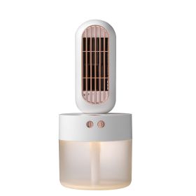 Small humidifier fan (Color: White)