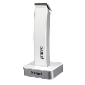 Electric Clipper Charging Hair Clipper (Color: White)