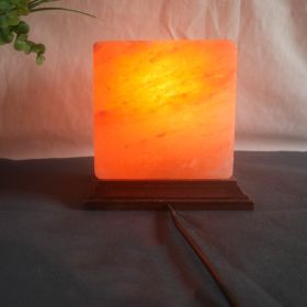 Natural Rock Himalayan Crystal Salt Lamp (Option: Picture Color-US)