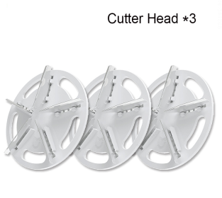 Shave off the bulb remover (Option: Cutter Head 3PCS)